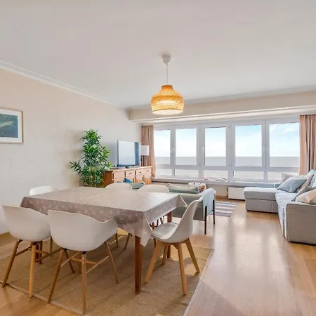 Zonnig Familie App Op Zeedijk Met Zeezicht Voor 6p * אוסטנדה