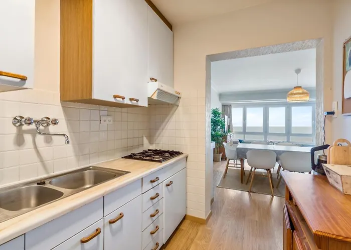 Appartement Zonnig Familie App Op Zeedijk Met Zeezicht Voor 6p *