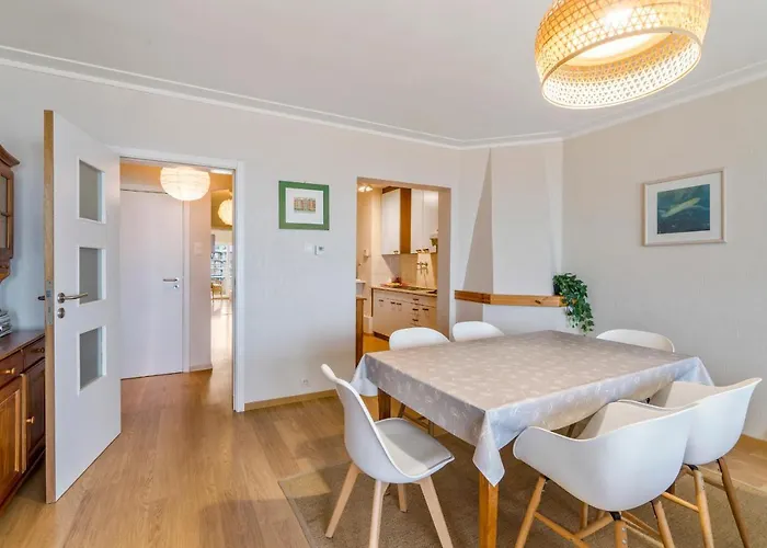 Zonnig Familie App Op Zeedijk Met Zeezicht Voor 6p Appartement