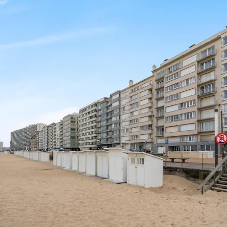 Apartamento Zonnig Familie App Op Zeedijk Met Zeezicht Voor 6p Ostende