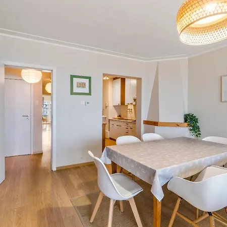 Zonnig Familie App Op Zeedijk Met Zeezicht Voor 6p Apartamento